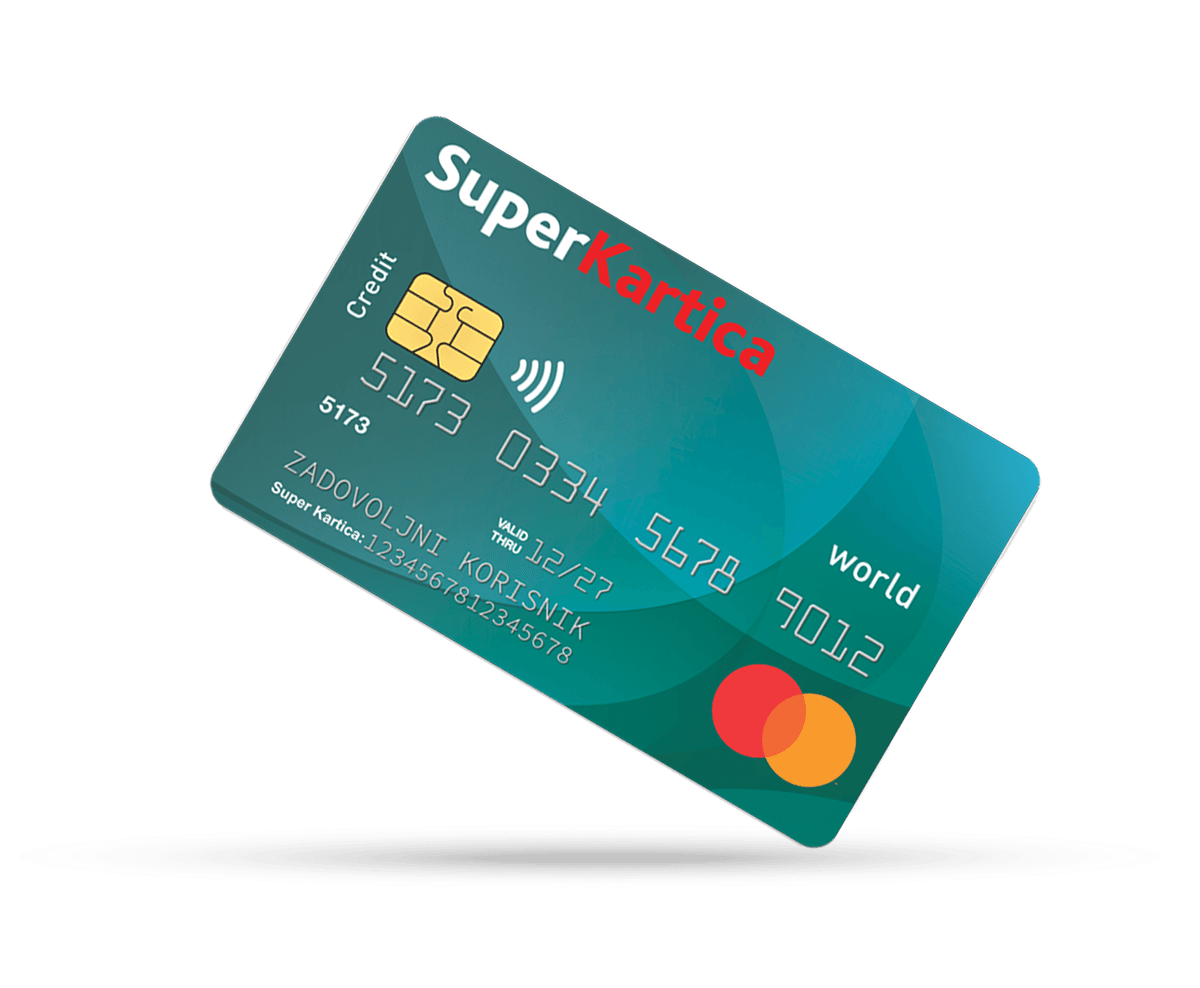 Mastercard® kreditna Super Kartica