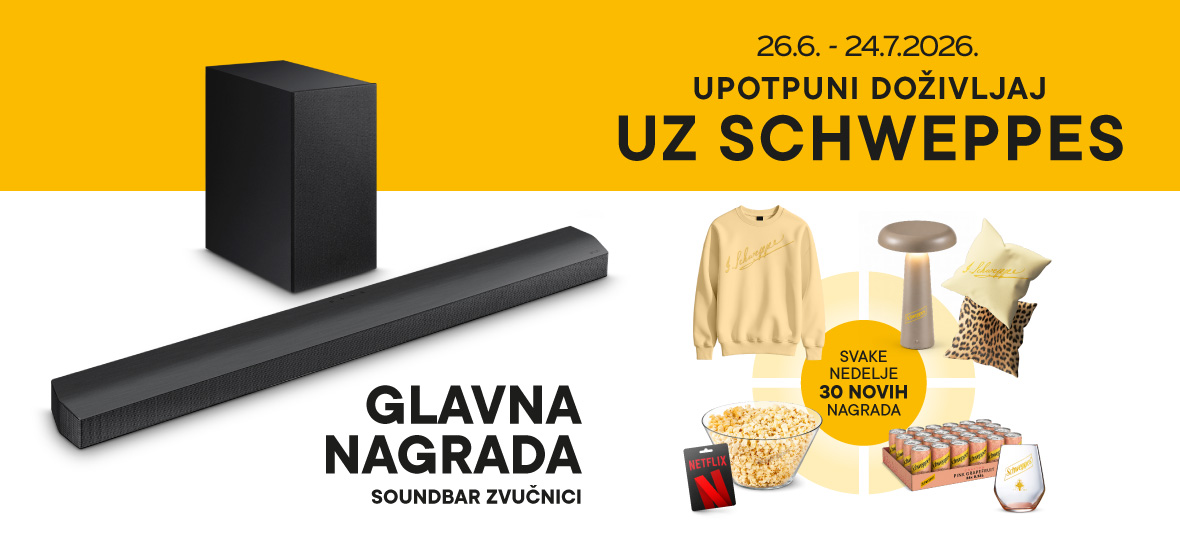 Schweppes nagrađuje! 🏆