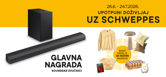 Schweppes nagrađuje! 🏆