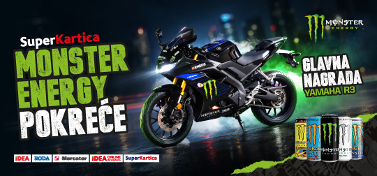 Monster Energy pokreće! 🏍️