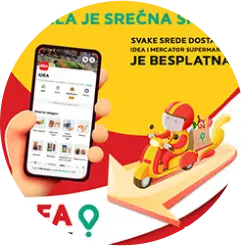 Glovo donosi namirnice iz hipermarketa na kućna vrata