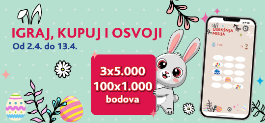 Sakupi šarena jaja i osvoji vredne nagrade 🥚✨